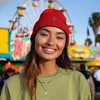 Dalix Espresso Martini Embroidered Beanie Food Warm Winter Knit Hat Women - 3 of 4