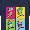 Boys' - Dr. Seuss - Cat In The Hat Color Block Hats Short Sleeve Graphic T-Shirt - 2 of 4