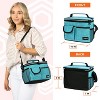 OPUX Large Insulated Lunch Bag Men Women, Leakproof Thermal Reusable Soft Cooler Tote Work School Adult Kid Boy Girl - 3 of 4