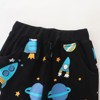 MyKids-Usa Baby Boy Planet Print Pattern Comfortable Cotton Trousers - 3 of 4