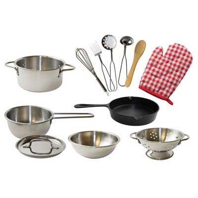 kidkraft deluxe cookware set