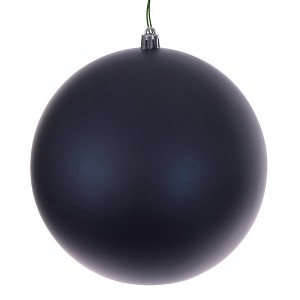 Vickerman Midnight Blue Ball Ornament - 1 of 1
