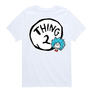 Boys' - Dr. Seuss - Thing Two Short Sleeve Graphic T-Shirt - 1 of 4