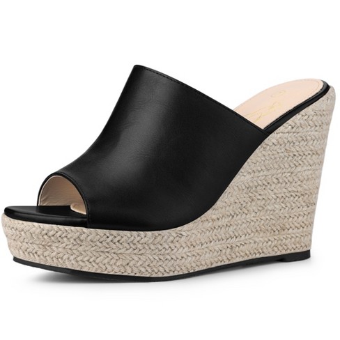 Perphy Slip On Chunky Heels Mules Slide Sandals For Women : Target