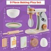 Hey Play Wooden Toy Mixer for Kids Kitchen Playset - 2 of 4