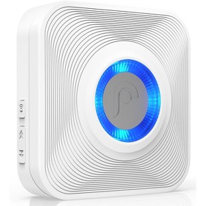 Fosmon Receiver for WaveLink System (110V, 433MHZ) (58 unique ringtones and 5 volume levels (including mute) - White - 1 pack - 1 of 4