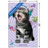 Trends International Keith Kimberlin - Kitten - Singing Unframed Wall Poster Prints - 3 of 4