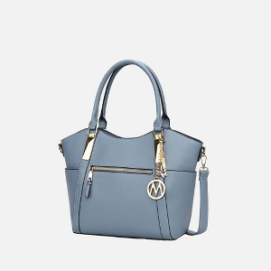 MKF Collection Janise Solid Vegan Leather Tote Bag Purse by Mia K - 1 of 4