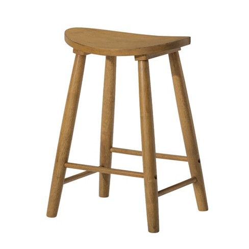 Natural discount wood stool