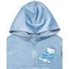 Hello Kitty Girls Velour Zip Up Hoodie and Jogger Pants Outfit Set Toddler - 4 of 4