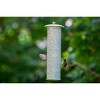 Birds Choice Metal Modern Farmhouse Finch Tube Bird Feeder Sage Green - 4 of 4