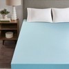 NicBex Cooling Hypoallergenic Thickened Memory Foam Mattress Pad for Breathability,Bedroom Bed Mattress in a Box - 3 of 4
