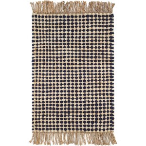 Annie Selke - Dash & Albert Kuba Black Handwoven Jute Rug - 1 of 4