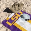 LSU Tigers NCAA Zone Read Beach Towel 30 x 60 inches - 3 of 4