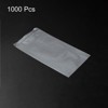 Unique Bargains PE Plastic Flat Open Poly Bags for Collectibles Craft Supplies 1000 Pcs - 3 of 3