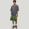 Anna-Kaci Active Men's Oversized Short Sleeve Crew Neck T-Shirt with Washed Vintage Look - 3 of 4