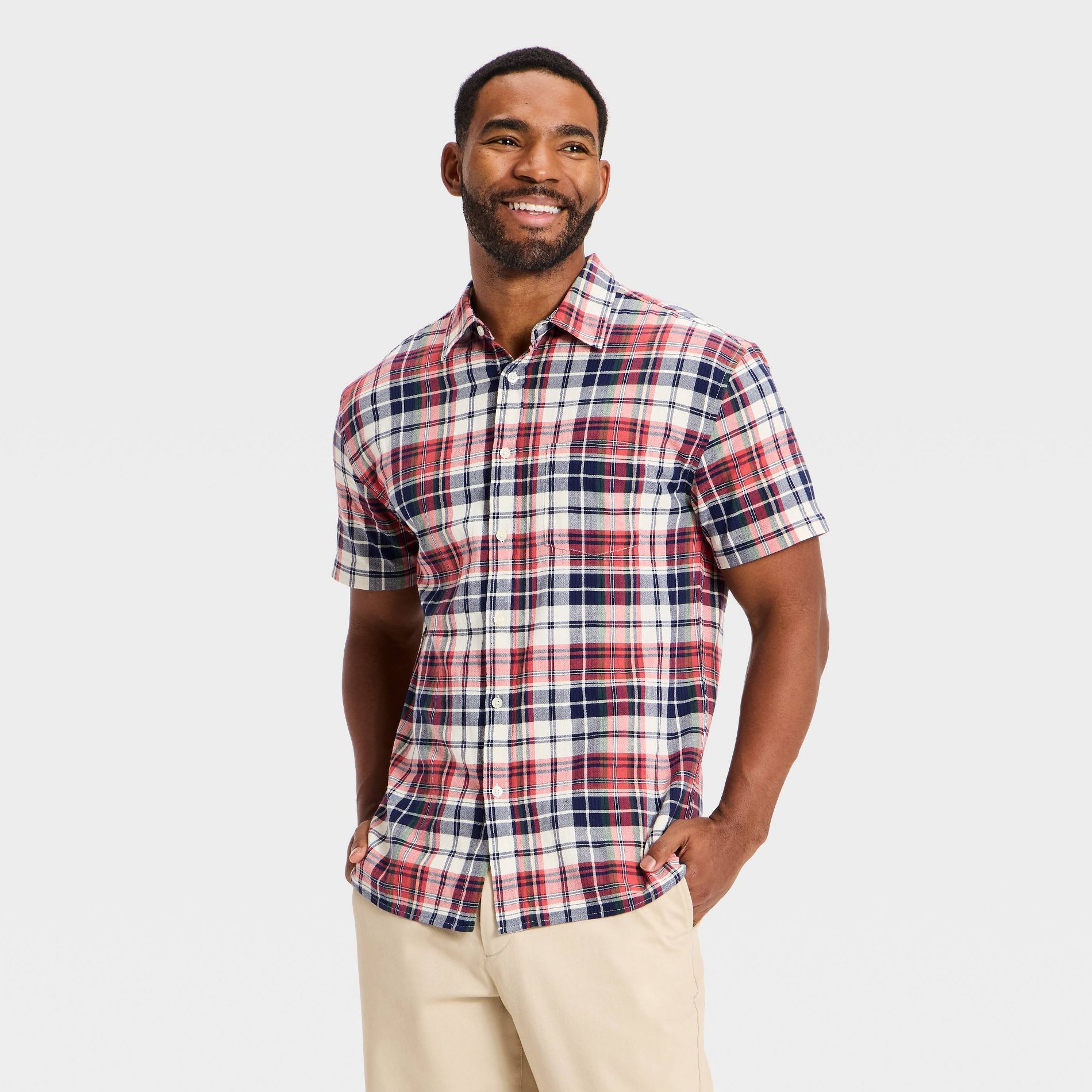 Men's Short Sleeve Button-Down - Goodfellow & Co™