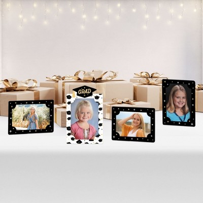 Cherished Moments Grad Cap 4x6 Graduation Paper Photo Frame Set