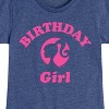 Girls' - Barbie - Birthday Girl Fitted Short Sleeve Graphic T-Shirt - 2 of 4