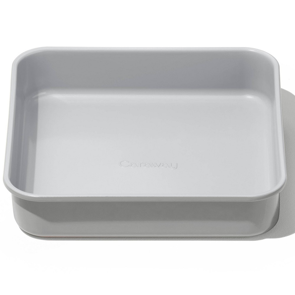 Photos - Pan Caraway Home 8.94" Nonstick Ceramic Square  Gray