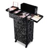 Byootique 3-Piece Makeup Train Cases Cosmetic Organizer Kit Artist CB - 4 of 4