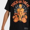 Boys' Spider-Man Halloween Short Sleeve Graphic T-Shirt - Black - 2 of 4