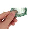 Unique Bargains Portable Mini Keychain Hair Comb 1 Pc - 3 of 4