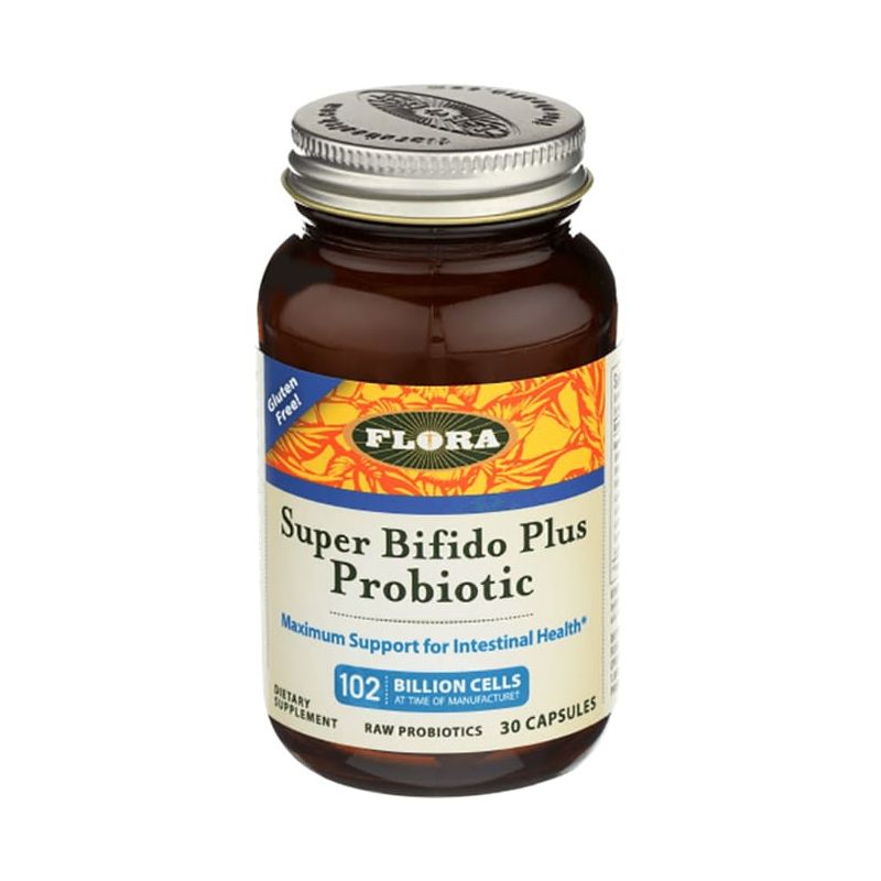 Flora Probiotics Super Bifido Plus Probiotic 102 Billion CFU - 30 Capsules, 1 of 4
