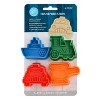 R&M International 4 Piece Transportation Themed Cookie Stamper Set, 2.75-Inch - 2 of 2