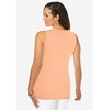 Jessica London Women's Plus Size Scoop-Neck Sweater Tank - 3 of 4