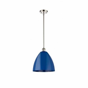Plymouth Dome - 1 Light Stem Hung Pendant In Industrial Style-12.75 Inches Tall and 12 Inches Wide - 1 of 1