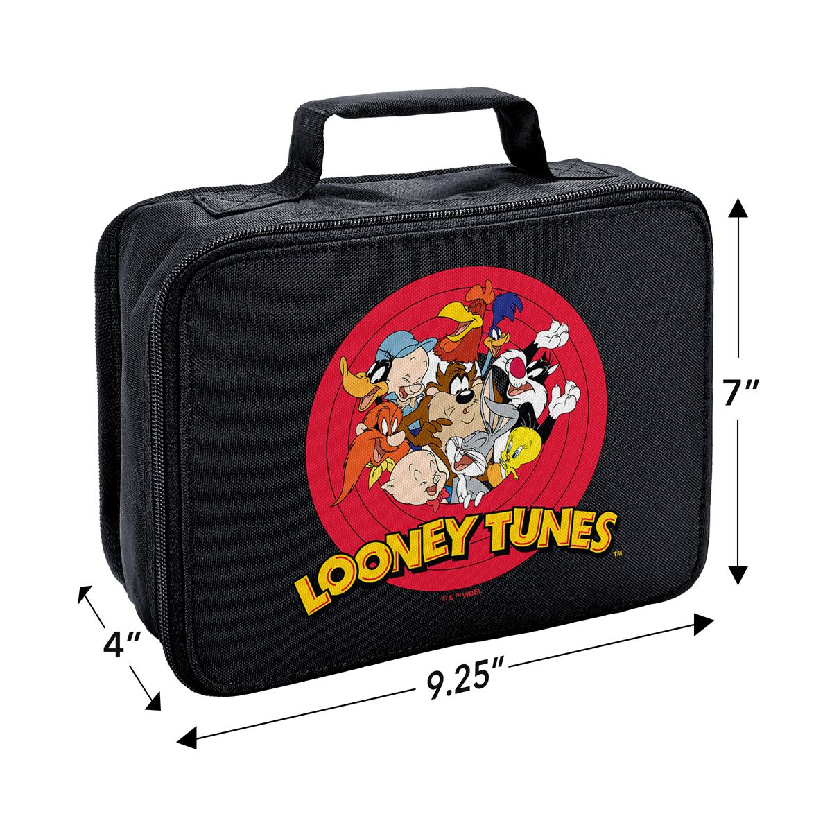 Looney Tunes Character Logo Insulated Soft Sided Lunch Box - thumbnail 2