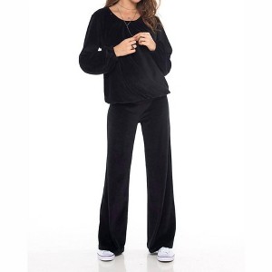 Women's Velour Palm Beach Top - SKEMO - 1 of 3