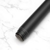 Unique Bargains Peel and Stick Wallpaper Waterproof Oil-proof Moisture-proof PVC Black - 2 of 3