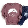 Simply Sage Market Women's Graphic Sweatshirt Making Memories Campfire Night - 3 of 4