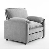 Kumasinova 38" Chenille Large Bean Bag Chair,Lounge Chair with High Back Support&Wide Seat,Accent Chair for Bedroom,Office,Living Room Furniture - 2 of 4