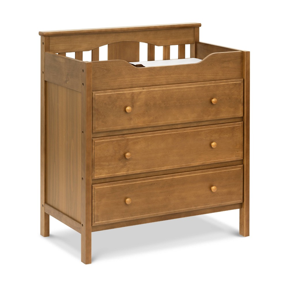 Photos - Dresser / Chests of Drawers DaVinci Jayden 3-Drawer Changer Dresser - Chestnut 