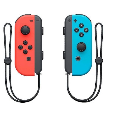 Nintendo Switch Joy-Con Complete Set Left/Right Neon Red & Blue Manufacturer Refurbished