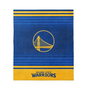 NBA Duo Stripe Microfiber Beach Towel - 1 of 4