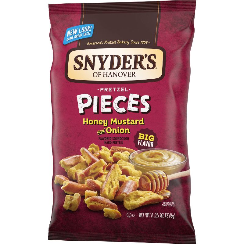 Snyder&#39;s of Hanover Pretzel Pieces Honey Mustard and Onion - 11.25oz, 6 of 8