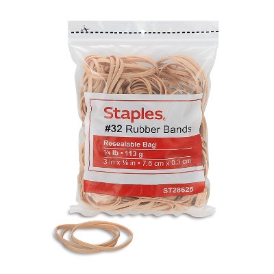 Staples Economy Rubber Bands Size #32 1/4 lb. 646093