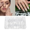 Unique Bargains 3D Argyle Fake Nails 150 Pcs - 3 of 4