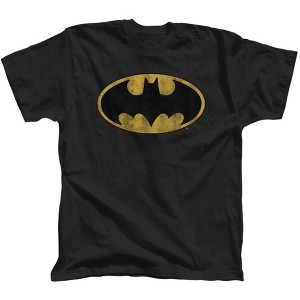 DC Comics Batman Vintage Wash Short Sleeve T-Shirt Toddler Boy to Youth Boy - 1 of 3