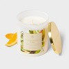 10oz Glass Jar Candle with Lid Orange Blossom and Oak - Threshold™ - 3 of 3
