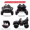 2 Seaters Kids Ride On Truck with Remote Control,20“ Large Seat Ride On Car for Toddlers - 3 of 4