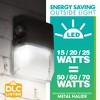 Simply Conserve 15/20/25-Watt 50/60/70-Watt Equivalenttegrated LED Bronze Wet Rated Wall Pack Light 3000K/4000K/5000K - 4 of 4