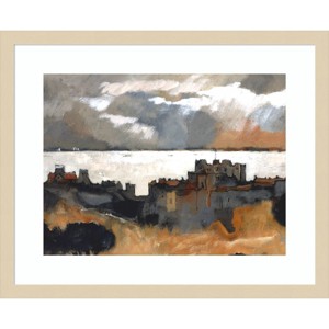 Amanti Art Channel Light by Metcalfe Clive Wood Framed Wall Art Print - 1 of 4