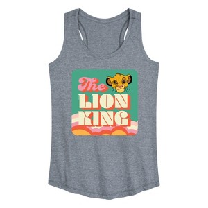 Women's - Disney - Retro Styled Graphic Racerback Tank - 1 of 4
