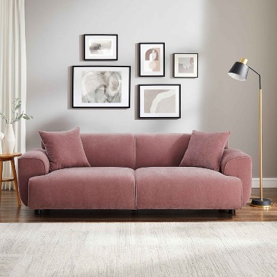 MINIMORE Modern Style 91"W Wallas 3Seater Sofa