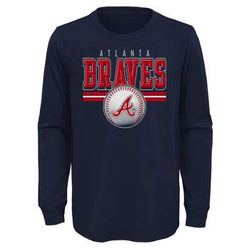 MLB Atlanta Braves Boys' Long Sleeve T-Shirt